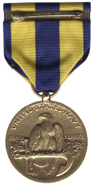Navy Expeditionary Medal (Back)
